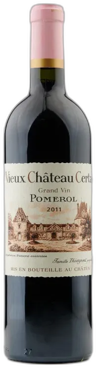 photo du vin Vieux Château Certan