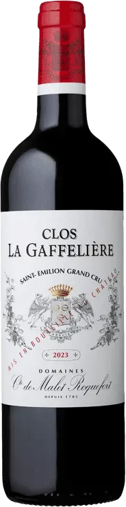 vue du vin Clos la Gaffelière 2nd Vin