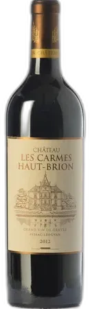 photo du vin Château les Carmes Haut-Brion