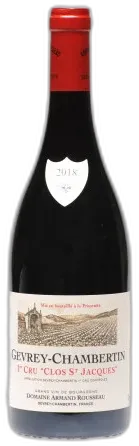 capture du vin 2018 Gevrey-Chambertin Clos Saint-Jacques Cru