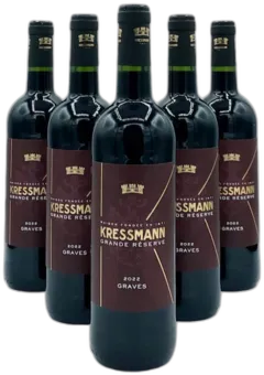 photo Kressmann Grande Reserve 2022 Graves Rouge