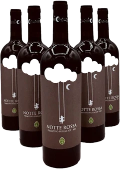 photo Notte Rossa 2022 Pouilles Primitivo Rouge Bio