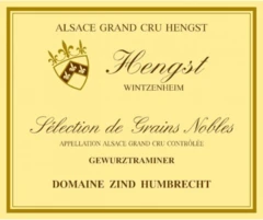 photo Zind Humbrecht Gewurztraminer Hengst Sélection de Grains Nobles