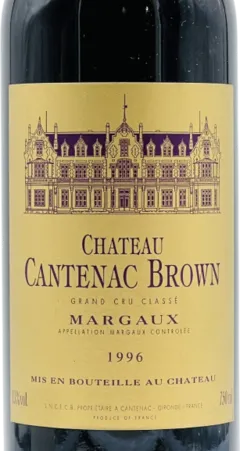 photos du vin Château Cantenac Brown