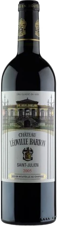 photo Bordeaux, 2ème Grand Cru Classé de Saint Julien Château Léoville Barton, 2005