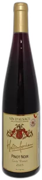 illustration du vin Alsace Pinot Noir Coeur de Cru Rouge Domaine Claude et Christophe Bléger