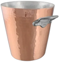 photo Seau a Champagne Martele m’30 Cuivre