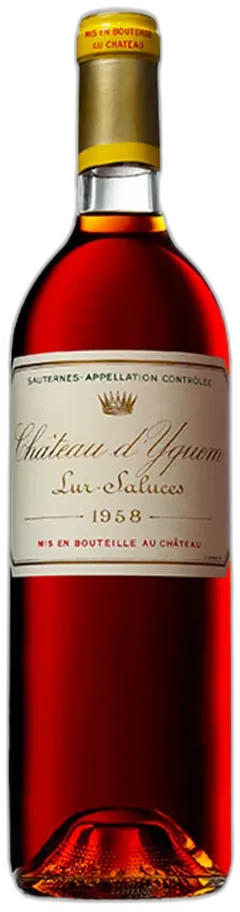 photos du vin Chateau d’Yquem, 1958