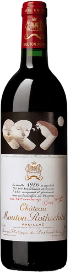 photo Chateau Mouton Rothschild, 1986