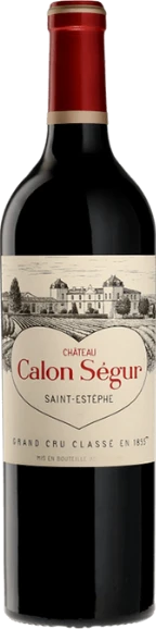 photo Chateau Calon Segur Saint Estephe 1959 Rouge