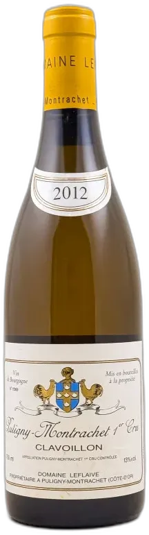 photo du vin Domaine Leflaive, Puligny-Montrachet Premier Cru, Clavoillon