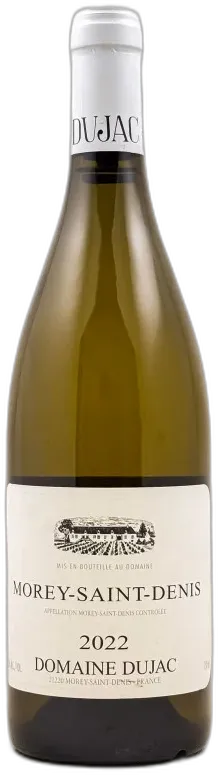 vue du vin Dujac Morey st Denis Blanc 2021
