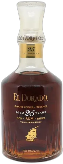 vue du vin El Dorado 25 Ans