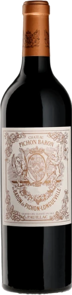 photo Chateau Pichon Baron Pauillac 1989 Rouge