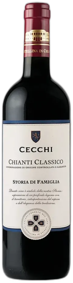 vue du vin Chianti Classico Docg 'Storia di Famiglia' Cecchi