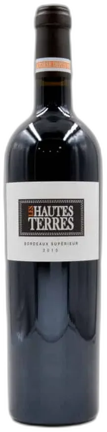 photos du vin les Hautes Terres, Bordeaux Supérieur 2015