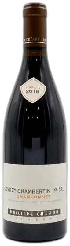 capture du vin Philippe Cheron "Champonnet" Gevrey-Chambertin 1er Cru