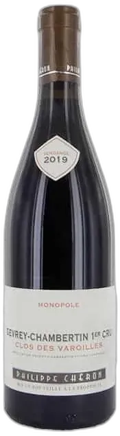 vue du vin Domaine Philippe Chéron, Gevrey Chambertin 1ere Cru "les Varoilles"
