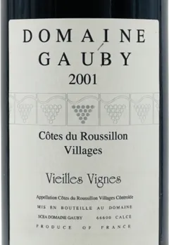 photo Domaine Gauby Vielles Vignes
