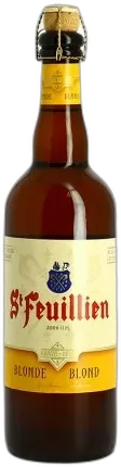 photo st Feuillien Bière Belge Blonde d’Abbaye