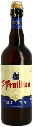 photo st Feuillien Bière Belge Triple d’Abbaye