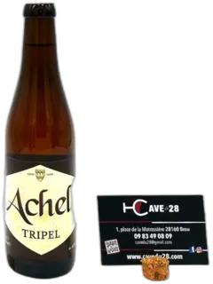 image du vin Achel Trappist Blonde Triple Bière Belge