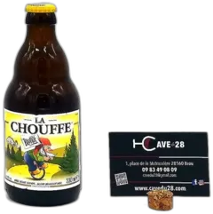 image du vin la Chouffe Blonde Bière Belge