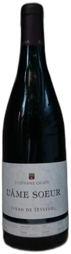 photo du vin Ogier Stéphane l’Ame Soeur Syrah de Seyssuel
