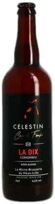 photo Bière Bio Celestin la Dix Coup de Foudre Bourbon