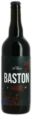 photo du vin Bière Artisanale la Baston Brune75 cl Par la Brasserie du Goulot