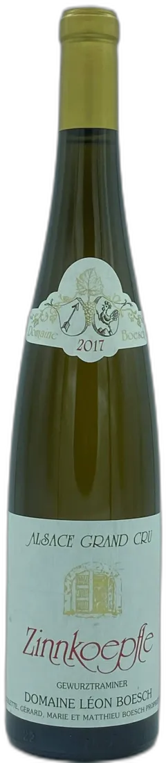 photo du vin Gewurztraminer Grand Cru Zinnkoepfle 2018 Blanc Leon Boesch