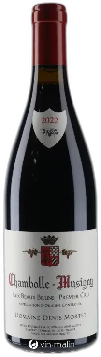 photos du vin Denis Mortet Chambolle Musigny Aux Beaux Bruns