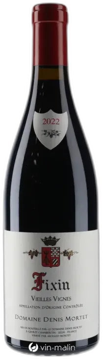 photo du vin Aoc Fixin Vieilles Vignes Domaine du Vieux Collège
