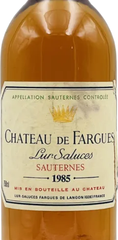 photo du vin Château de Fargues Lur Saluces