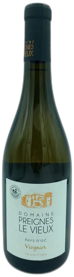 photo du vin Viognier Preignes Igp Pays d’oc