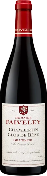 photos du vin Chambertin-Clos de Beze Grand Cru 'les Ouvrees Rodin' Domaine Faiveley