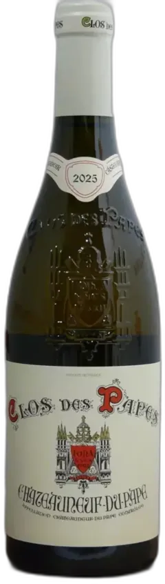 capture du vin Clos des Papes Blanc