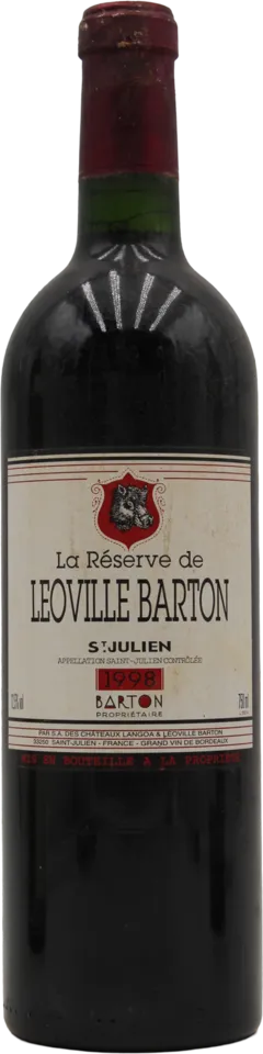 photos du vin la Reserve de Leoville Barton