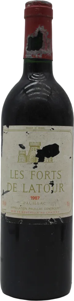 vue du vin Chateau Latour