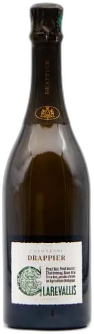 image du vin Champagne Extra Brut Bio Aoc Clarevallis Drappier
