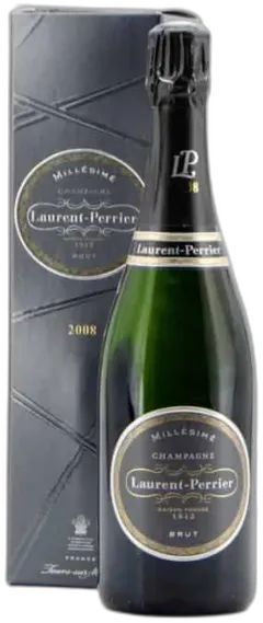 vue du vin Laurent Perrier- Brut Millésimé