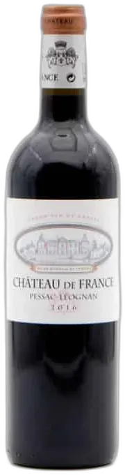 photo du vin Château "de France" Pessac-Leognan Rouge Pessac-Léognan