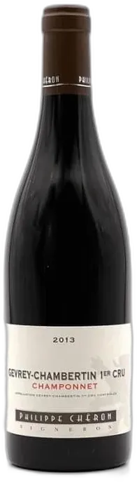aperçu du vin Gevrey Chambertin 1er Cru Champonnet Domaine Philippe Chéron