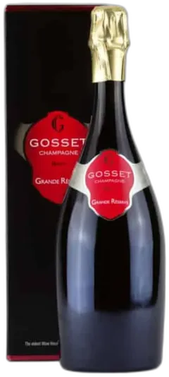 vue du vin Champagne Grande Réserve Gosset