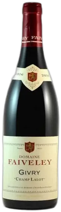 photo du vin Domaine Faiveley Givry Champ-Lalot Rouge 2023