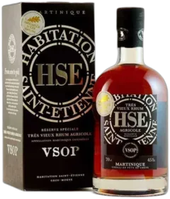 illustration du vin Habitation Saint Etienne Rhum Très Vieux Agricole "Vsop Réserve Spéciale" Brun Giftbox