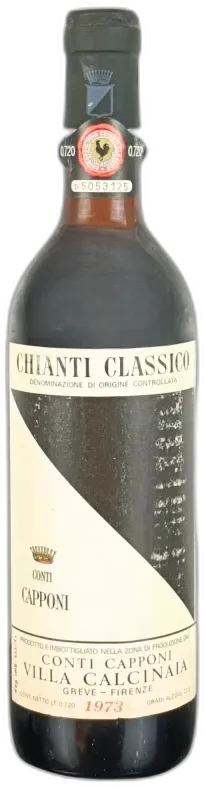 image du vin Conti Capponi 1973 Chianti Docg Classico Villa Calcinaia