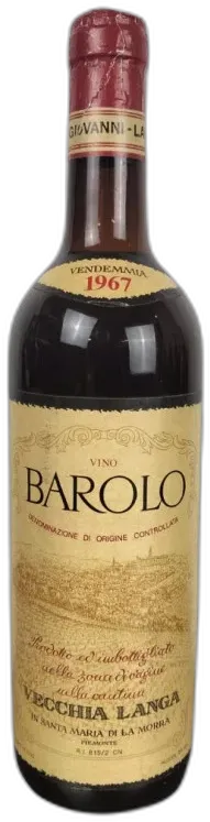 photo du vin Mauro Molino Barolo D.O.c G. Piémont