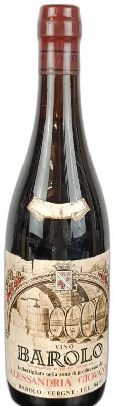 photo du vin Mauro Molino Barolo D.O.c G. Piémont