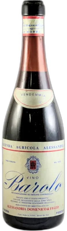 photo du vin Mauro Molino Barolo D.O.c G. Piémont